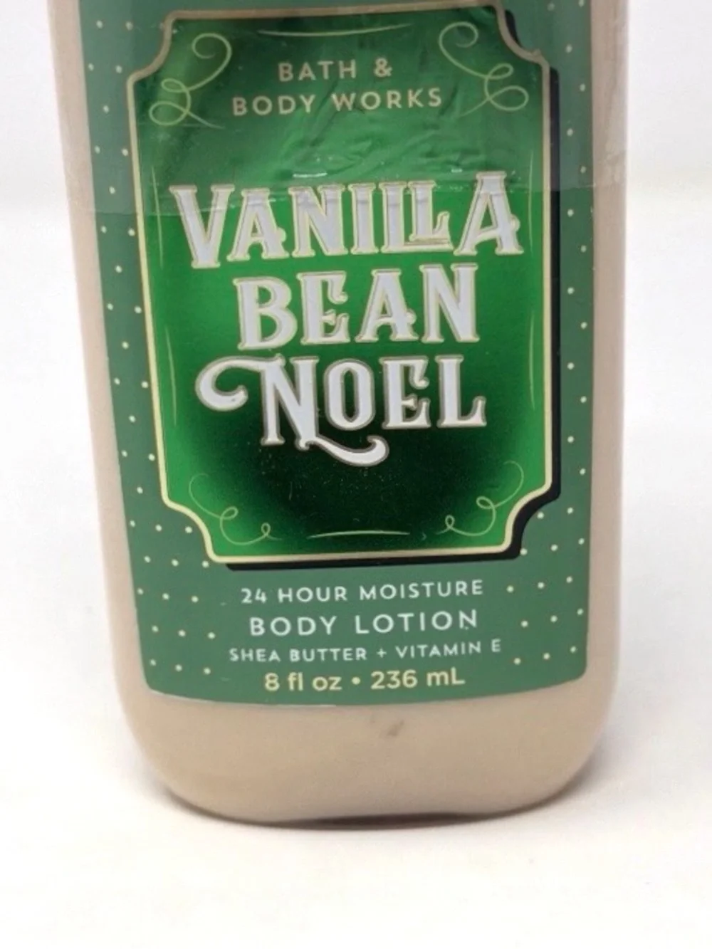 Bath & Body Works Vanilla Bean Noel Lotion 8oz 2019 NOS Sealed 24hr Moisture